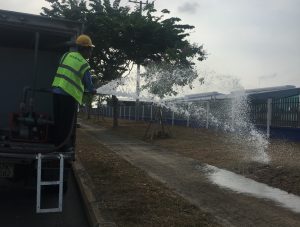 Đơn vị chăm sóc thảm cỏ KCN Sơn Mỹ giá rẻ