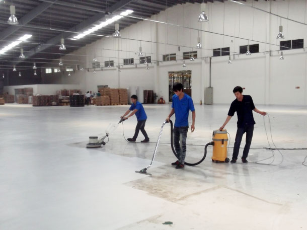 Vệ sinh nhà xưởng tại khu công nghiệp Bình Dương