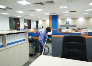 Vệ sinh văn phòng nhà xưởng tại KCN Bình An