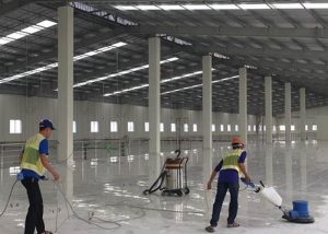 Vệ sinh văn phòng nhà xưởng tại KCN Đồng An
