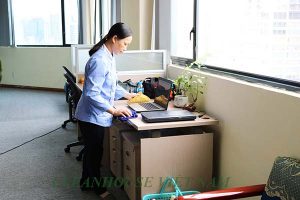 Vệ sinh văn phòng nhà xưởng tại KCN Mapletree