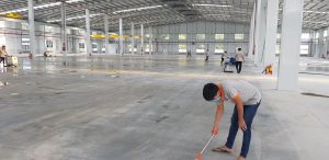 Vệ sinh văn phòng nhà xưởng tại KCN Thường Tân