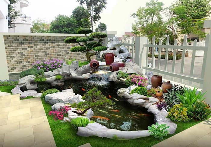 Quy trình thi công cảnh quan Hớn Quản Bình Phước