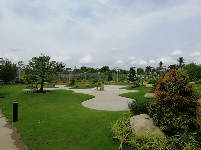 Quy trình thi công cảnh quan Lộc Ninh Bình Phước tại An Khang