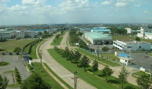 Chăm sóc cây xanh tại KCN Việt Remax