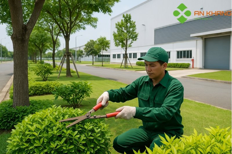 Thi Công Cảnh Quan Tại KCN Thới Hòa – Uy Tín, Chuyên Nghiệp, Giá Tốt